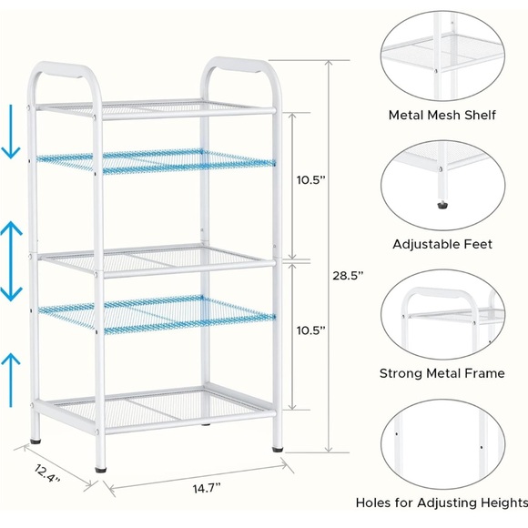 Small Rack with Shelf - Picture 2 of 5